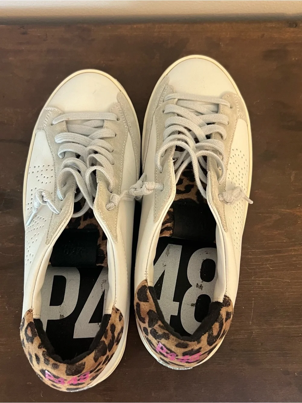 P448 Sneakers Cheetah Print